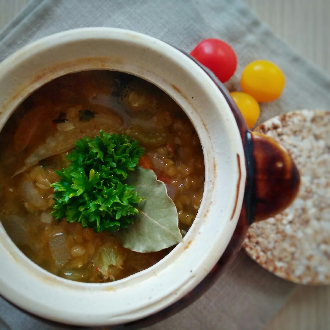 Томатный суп с красной чечевицей | Пошаговый рецепт с фото - Агро-Альянс | Мир Круп