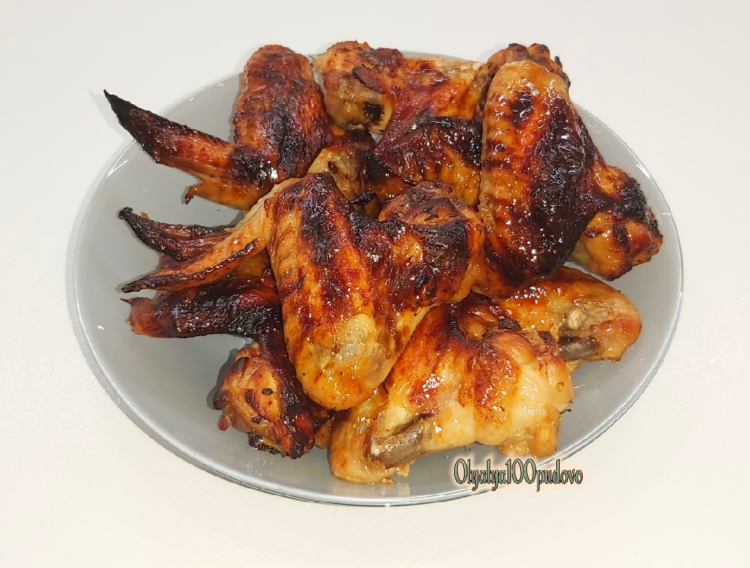 Куриные крылышки в маринаде из рассола