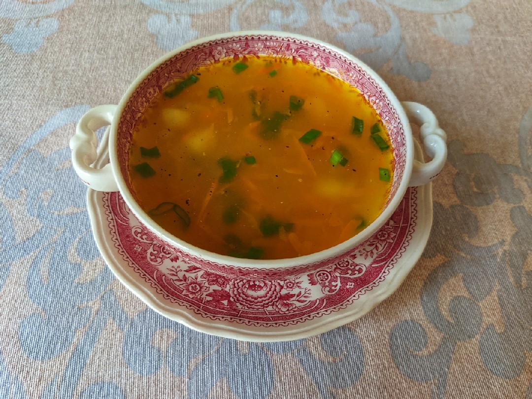 Овощной суп с булгуром