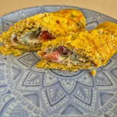 Бризоль с фаршем и овощами