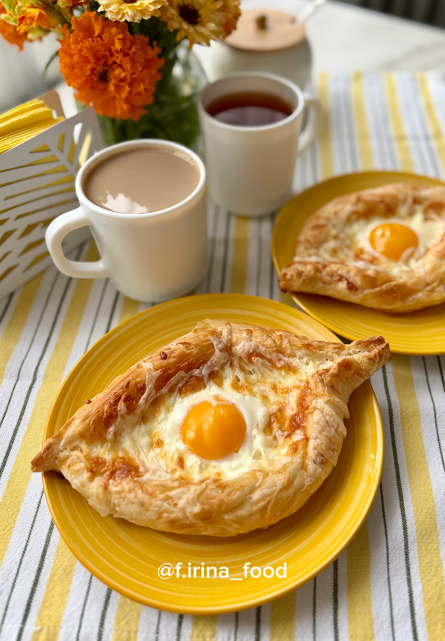 Хачапури из лепешек роти 