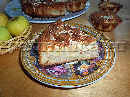 Вкусный яблочный пирог на Новый год