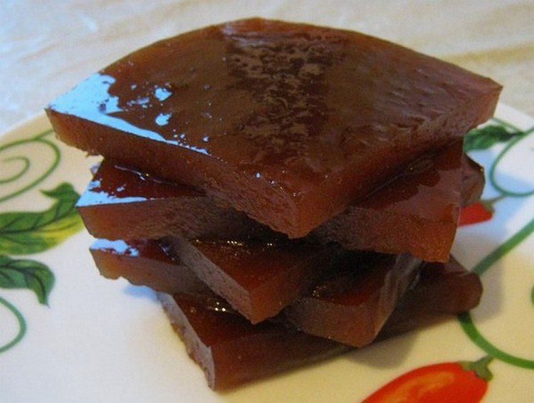 Пластовой яблочный мармелад