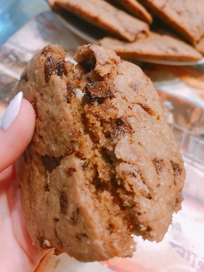 Печенье с кусочками шоколада 🍪🍫🍪