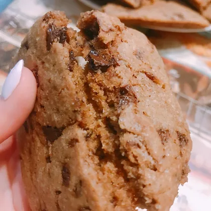 Печенье с кусочками шоколада 🍪🍫🍪