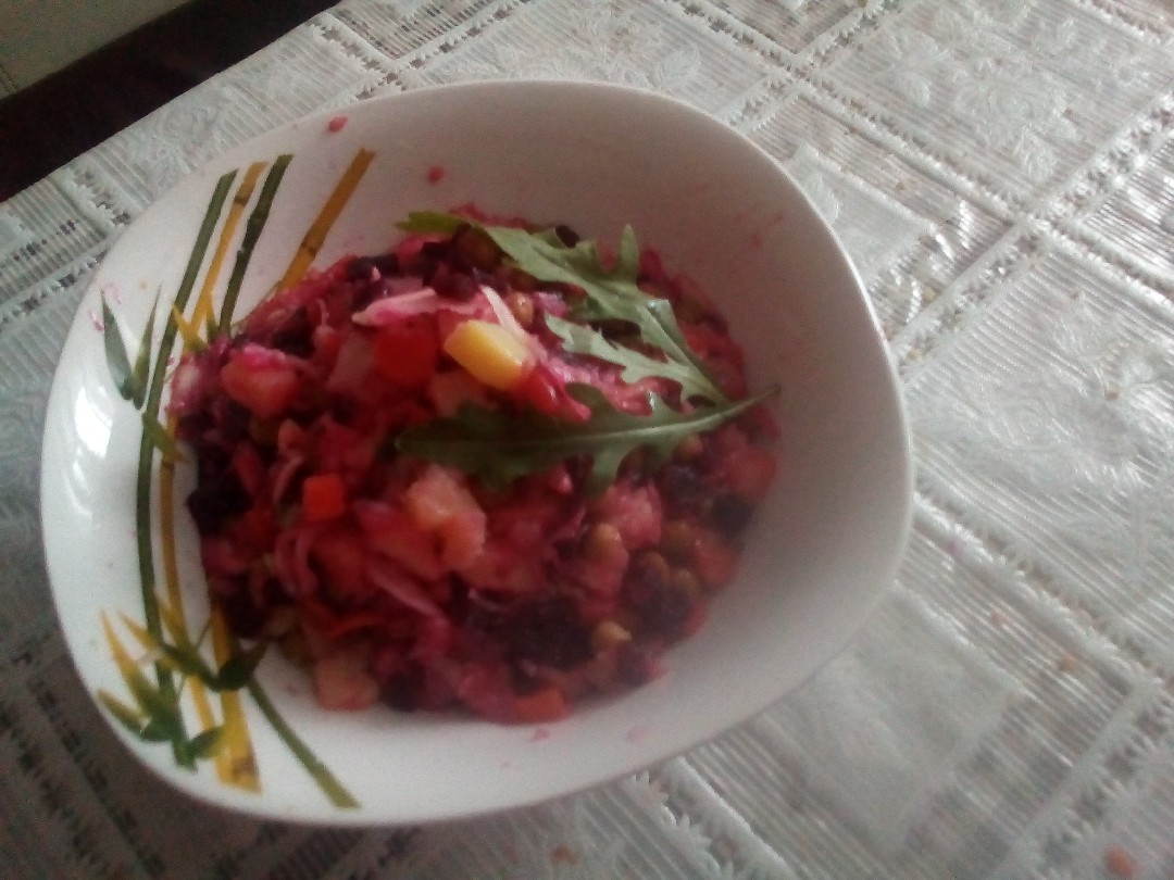 Винегрет по вегетариански