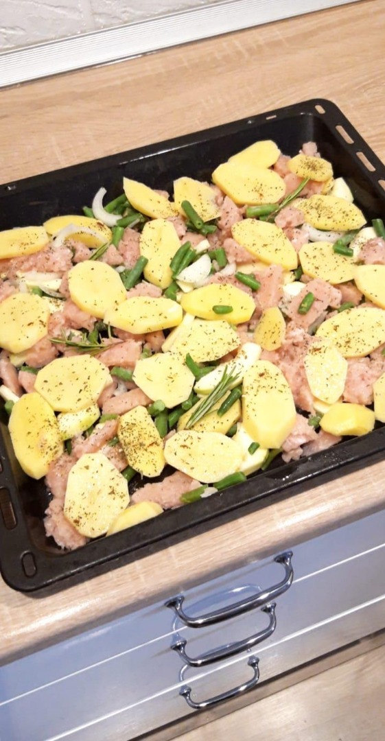 Курица с овощами