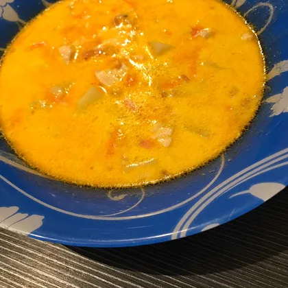 Сливочный суп с сёмгой 🐟