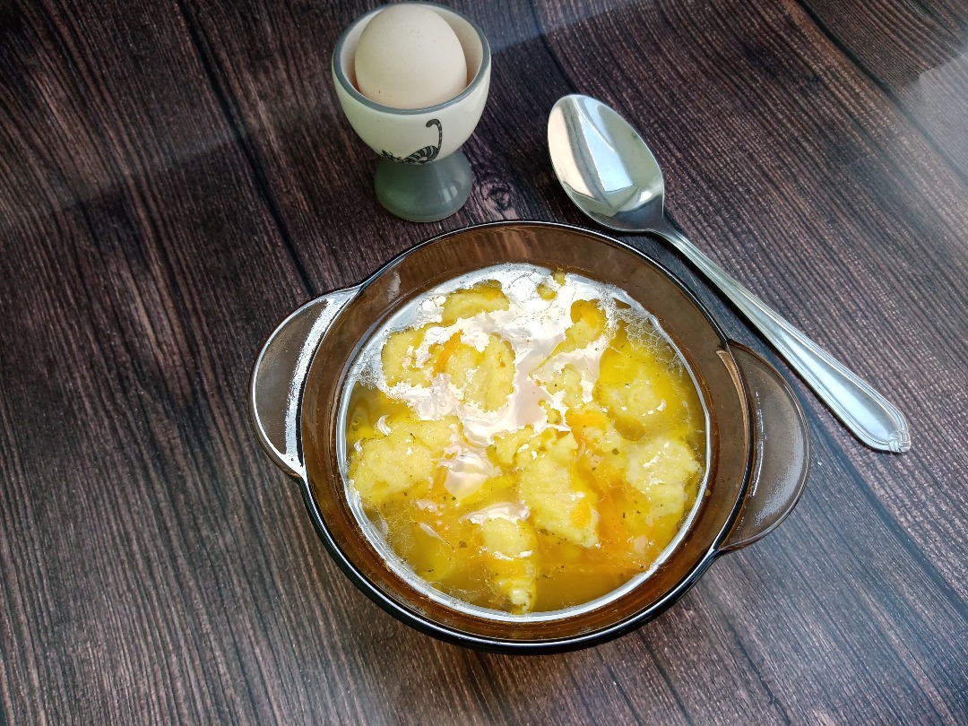 Суп с клецками