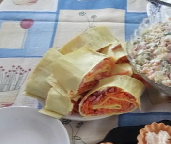 Рулет из лаваша