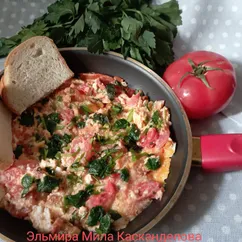 Менемен (турецкая яичница / омлет menemen)