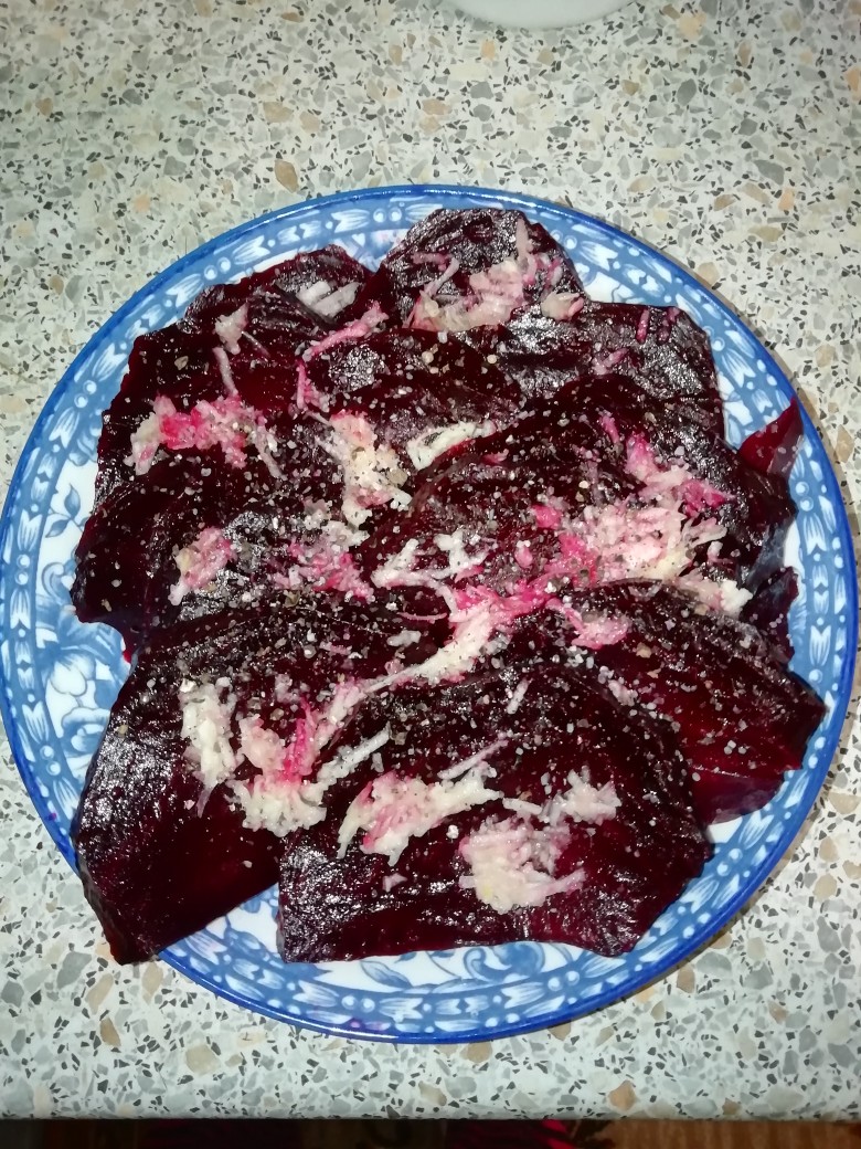 Карпачо из свеклы