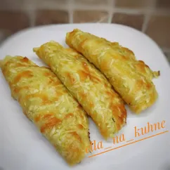 Лепёшки с сыром и цукини