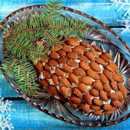 Новогодний салат «Шишка»