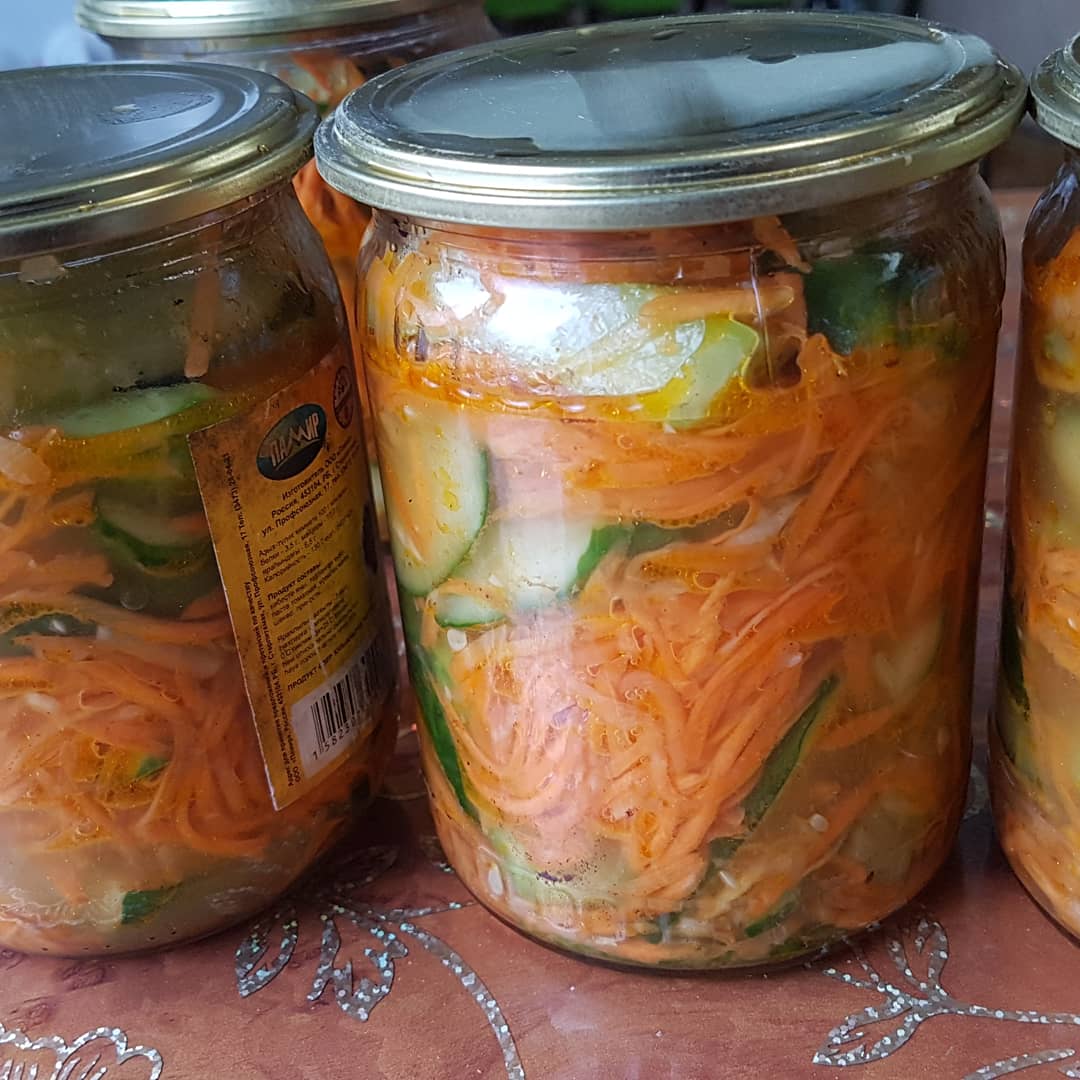 Огурцы по-корейски