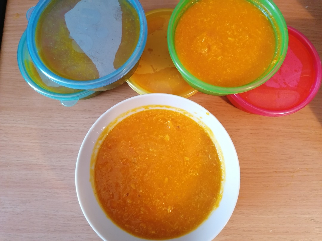 Тыква с курицей