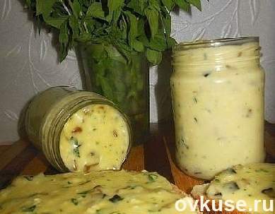 Домашний плавленый сыр с шампиньонами - это нереальная вкуснятина