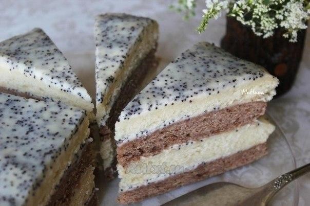 Торт со сметанным кремом – рецепт с фото