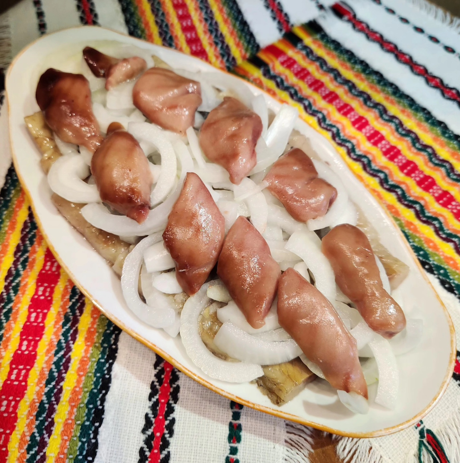 Слабосолёная сельдь