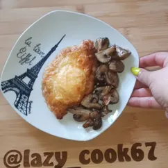 Мясные лодочки с сыром и яйцом!😋😋😋