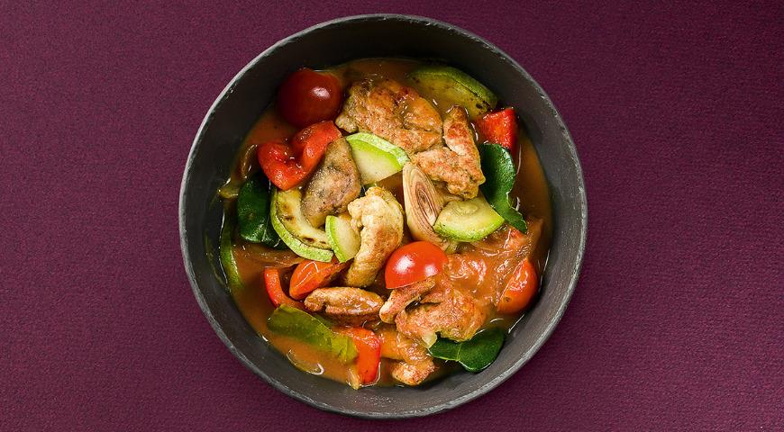 🍗 Курица в соусе кокосовый карри