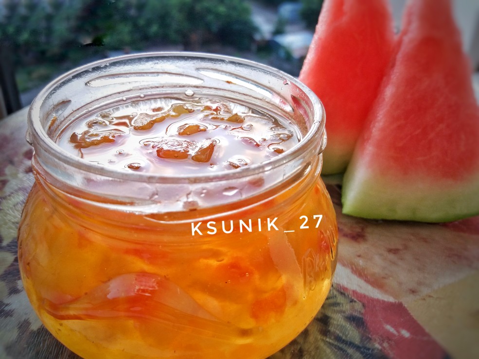 Варенье из арбузных корок