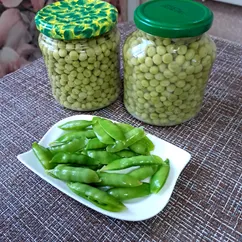 Зеленый горошек на зиму