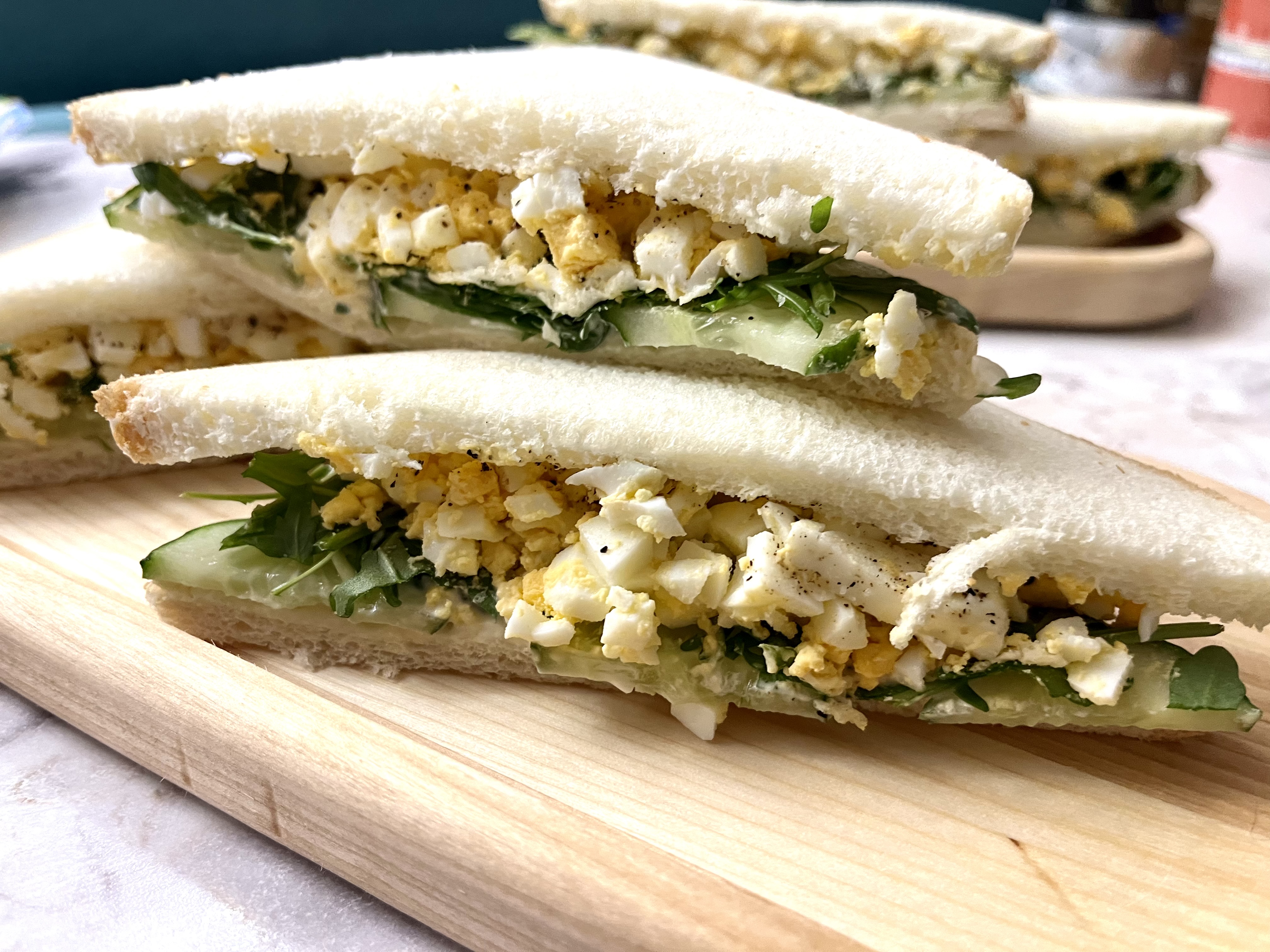 Английский сэндвич с яйцом 