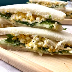 Английский сэндвич с яйцом 