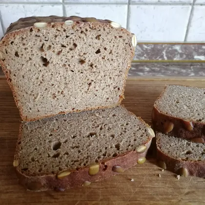 100% ржаной хлеб на закваске с одной расстойкой