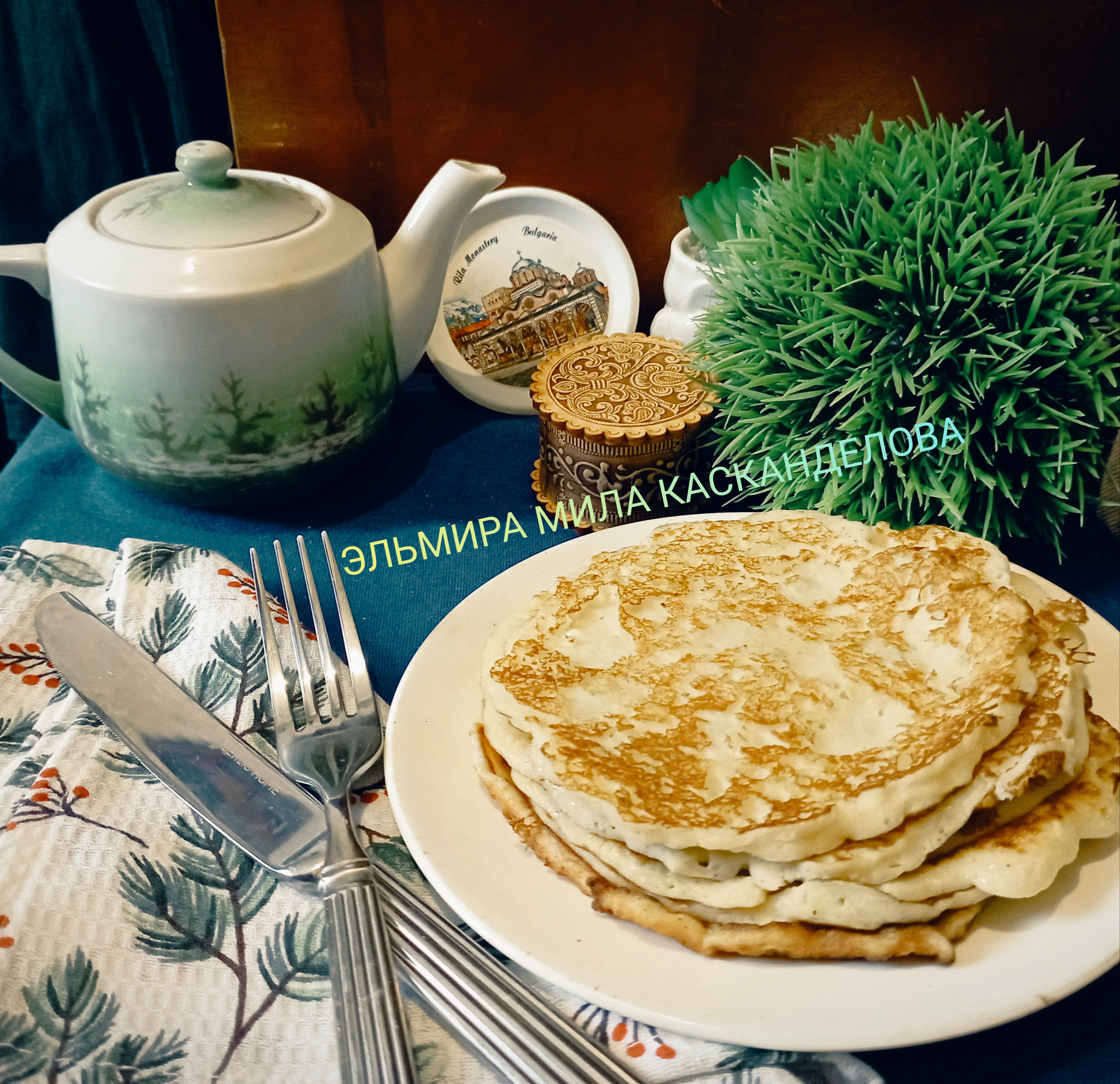 Кабачковые  блины