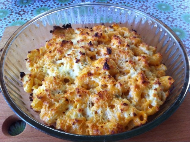Макароны с сыром