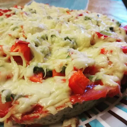 Куриная ПП пицца🍕 без грамма муки