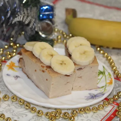 Творожно-банановый десерт