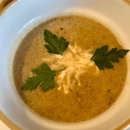 Суп-пюре с брокколи 🥦 и цветной капустой