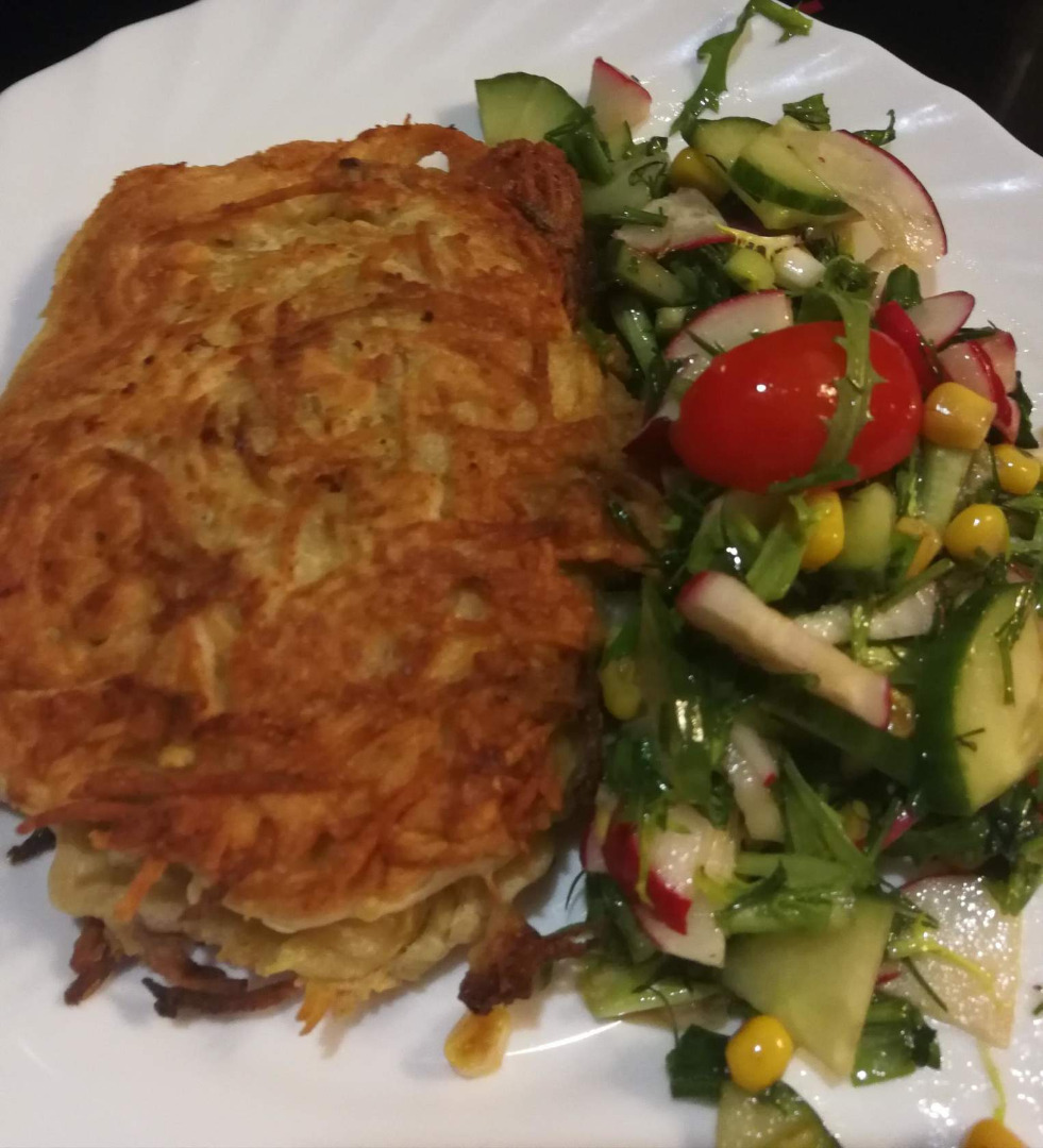 Рыба в картофельной рубашке