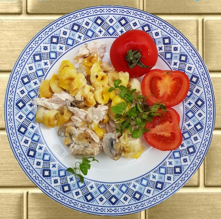 Тортеллини рецепт с фото, рецепт Tortellini с грибами и творожным сыром