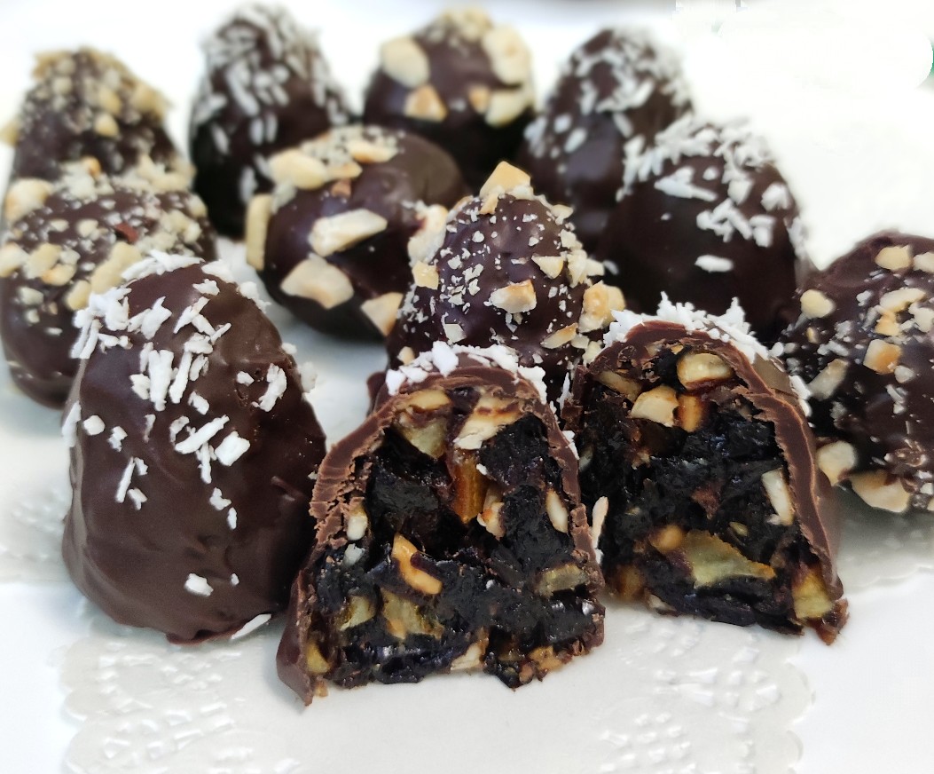 Конфеты «Чернослив в шоколаде» — пошаговый рецепт | ремонты-бмв.рф