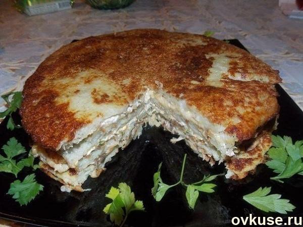 Пирог "А-ля Драник"