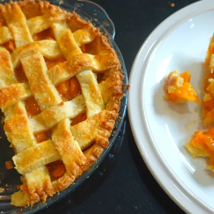 Пирог с абрикосами (любимый рецепт)