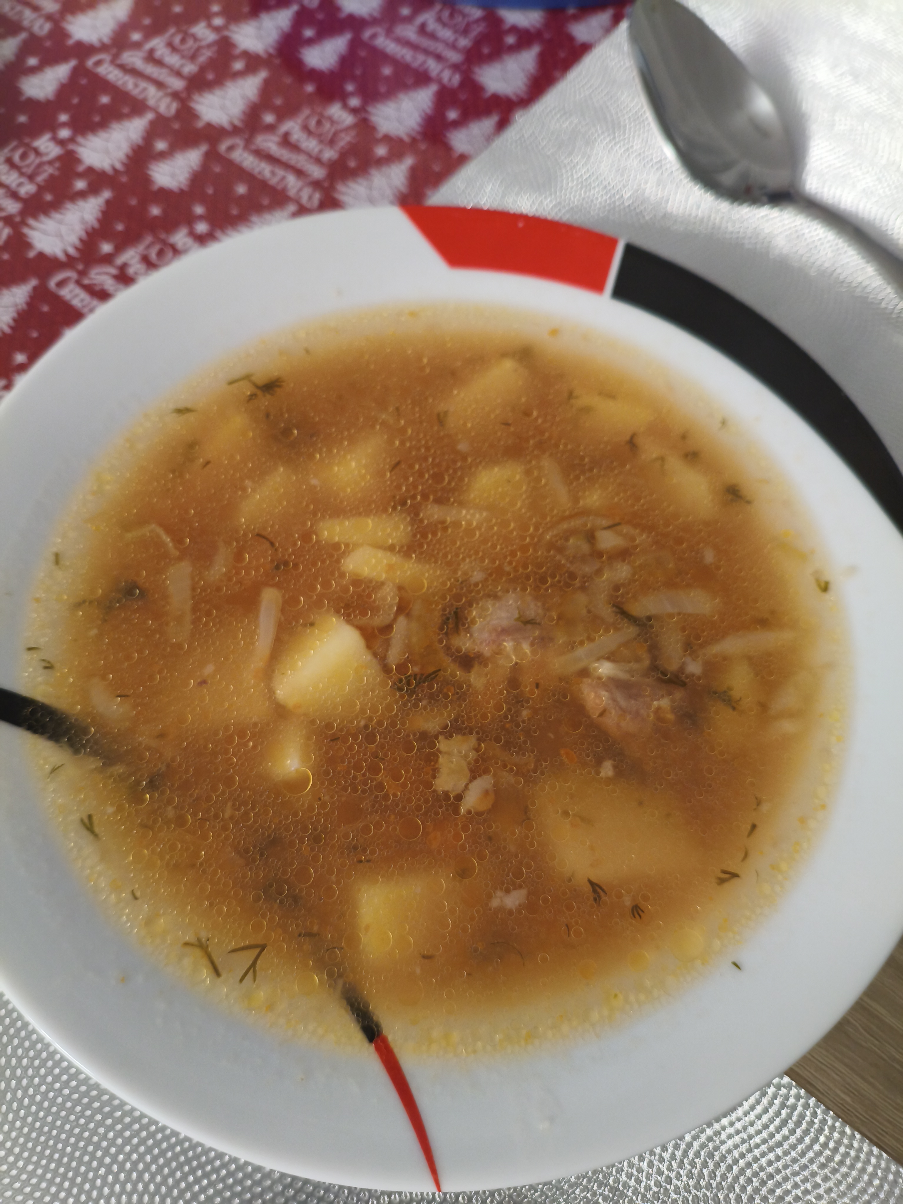 Суп с фасолью 