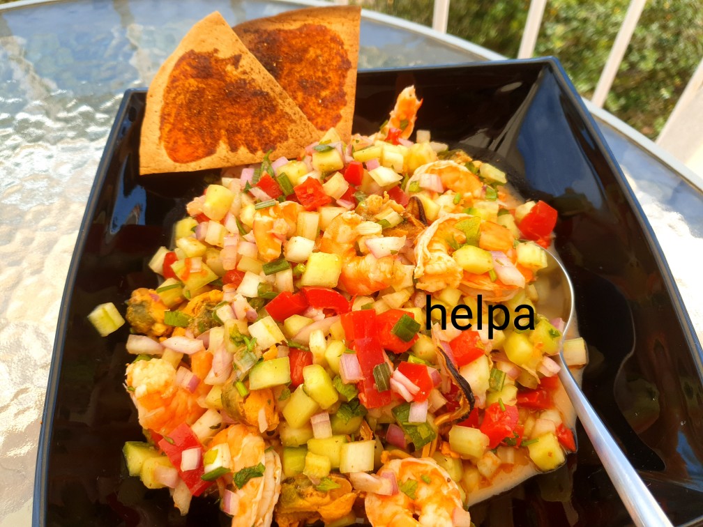 Севиче из морепродуктов