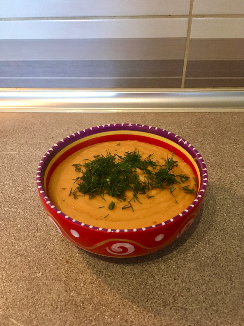 Чечевичный суп - пюре
