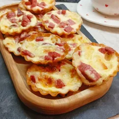 Горячая закуска из тарталеток за 15 минут