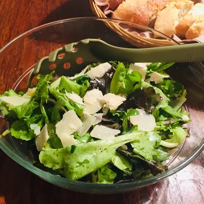 Классический французский салат с винегретной заправкой от Джулии Чайлд