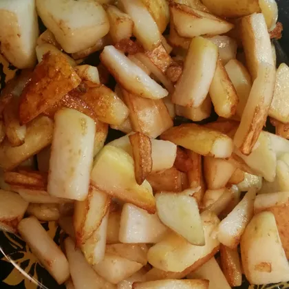 Картофель, жареный на курдючном сале