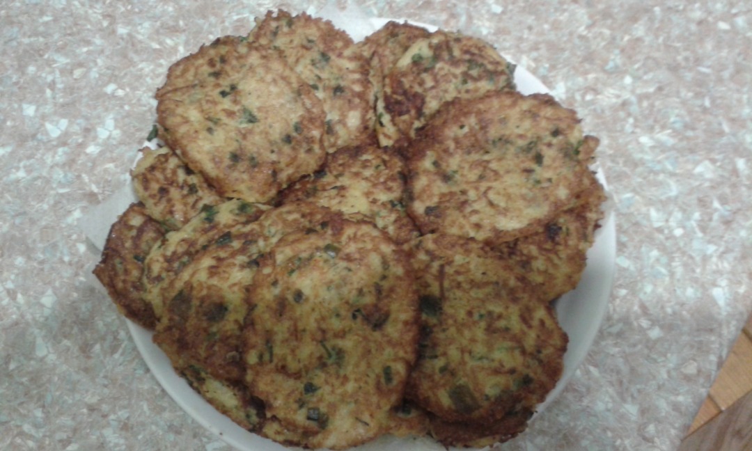 Драники кабачковые с сыром