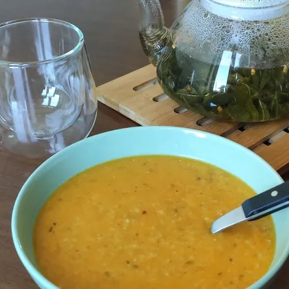 Тыквенный суп с овсянкой