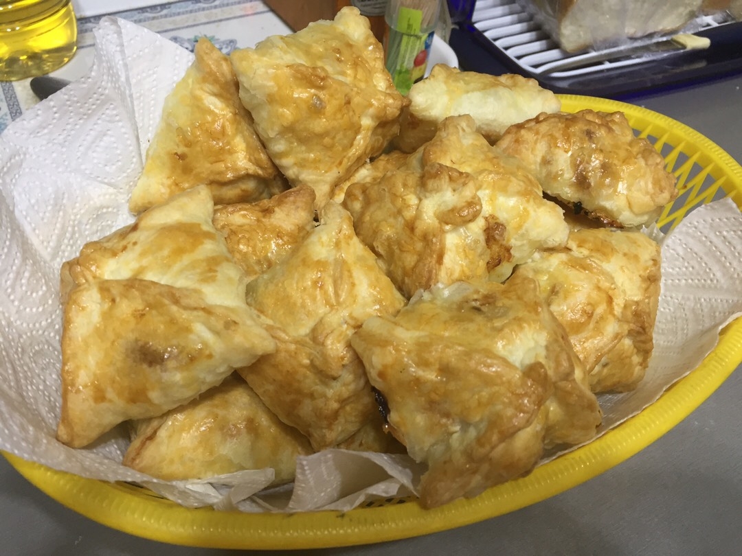 Конвертики с курицей