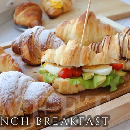 5 вариантов начинок для круассанов | Croissant filling for breakfast